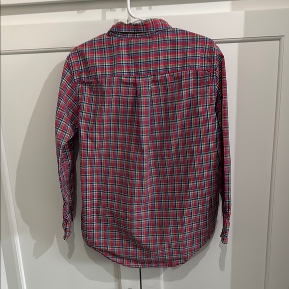 4 Boys' Button Down Plaid and Striped Shirts Set (Size 5 & 6) - Picture 4 of 13